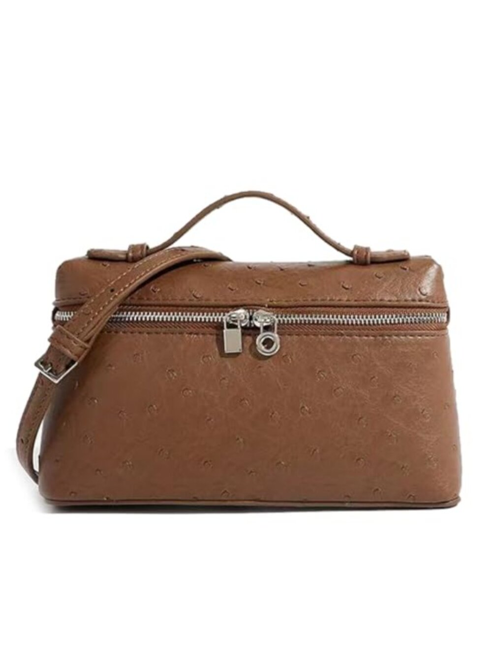 Vegan Leather Small Crossbody Bag L19 Pouch Shoulder Handbag Trendy Purse
